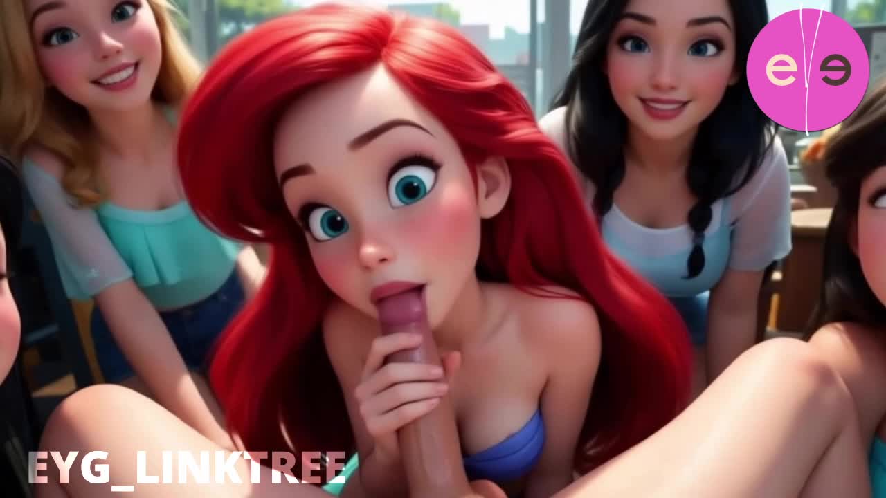 Ariel’s Steamy Blowjob and Handjob – The Little Mermaid thumbnail