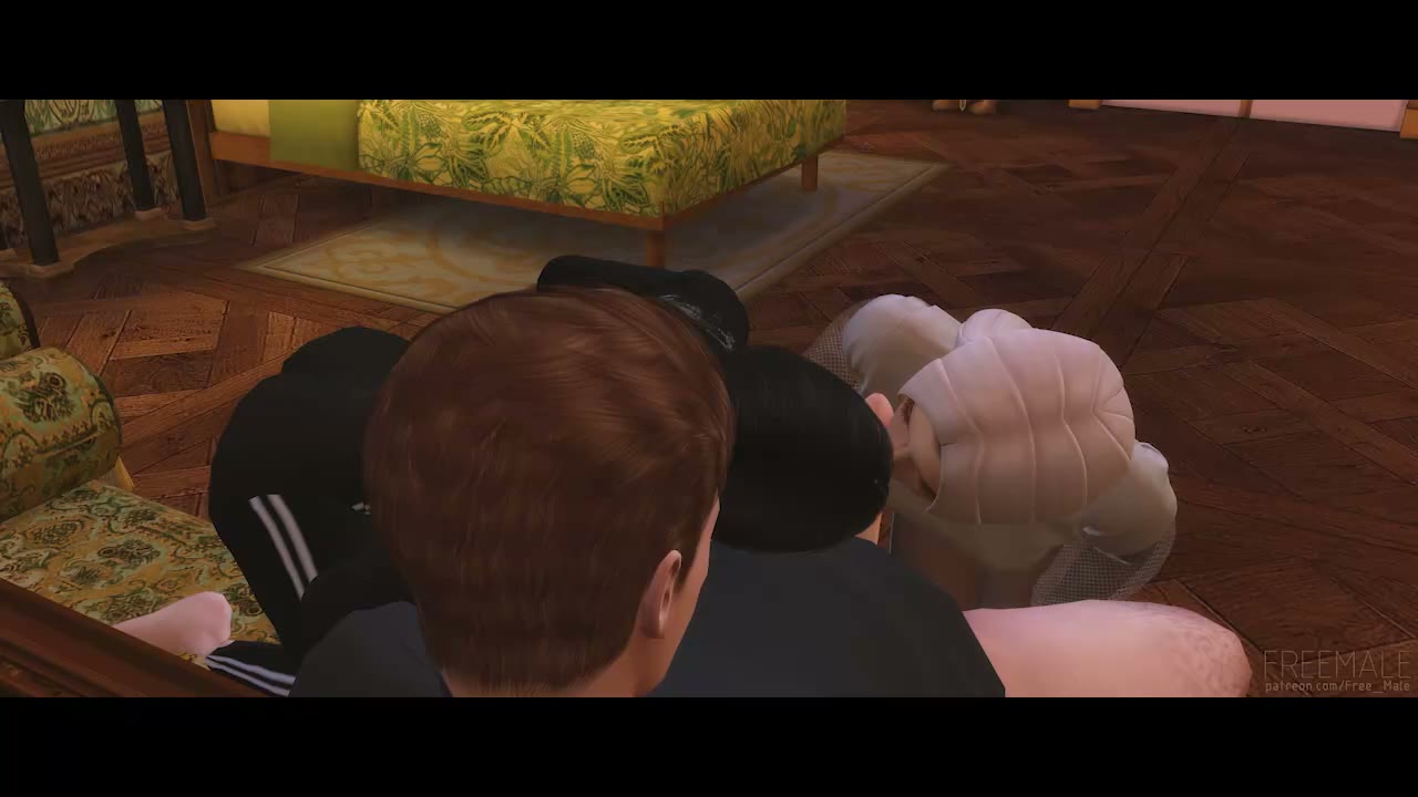 Wednesday Addams Rough Anal and Blowjob Domination – Netflix thumbnail