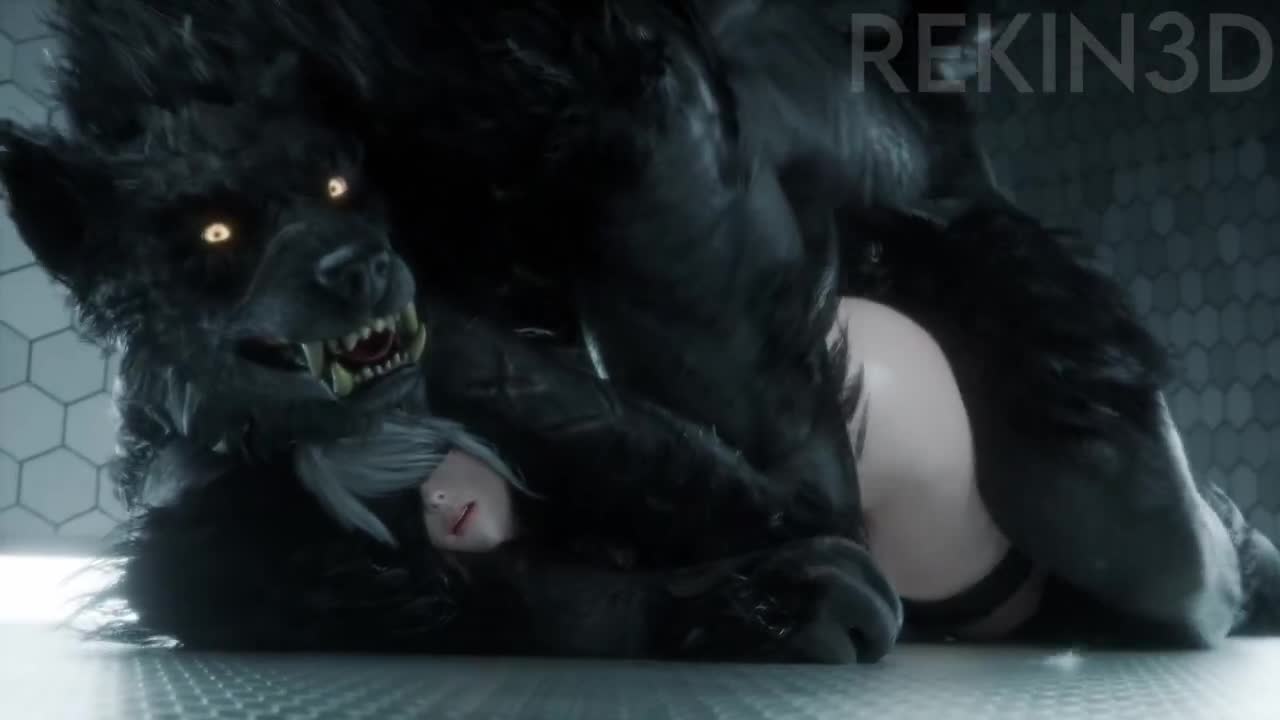 2B Ravaged by Werewolf Knotting – Nier Automata thumbnail