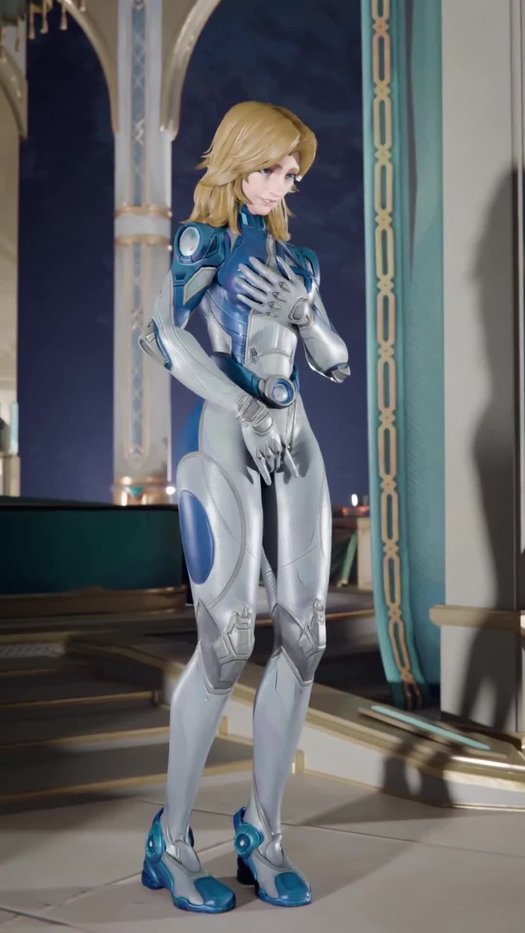 Sue Storm Futa Transformation and Orgasm [Marvel Rivals] thumbnail