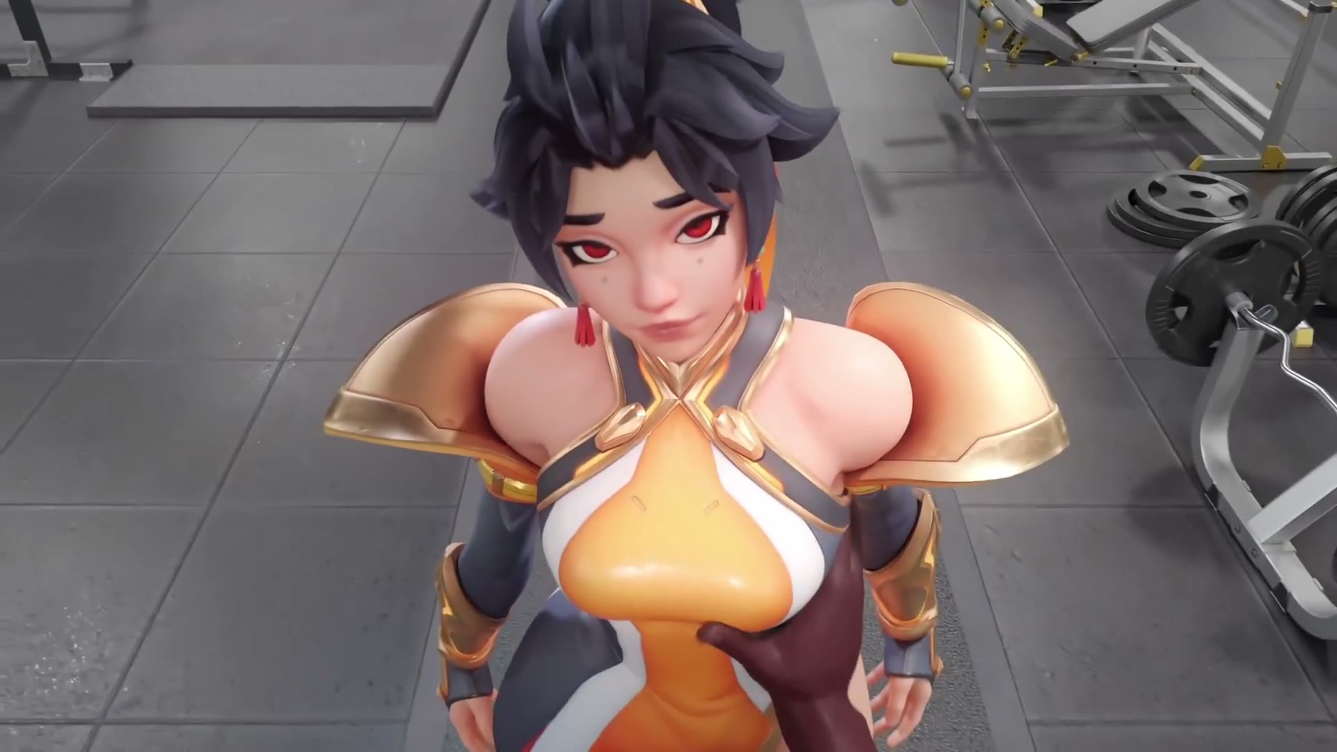 Anran’s Steamy Thighjob by Dark-Skinned Stud – Overwatch thumbnail