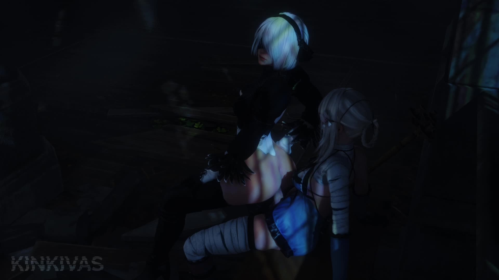 Kaine Fucks 2B Reverse Cowgirl – Nier Automata thumbnail