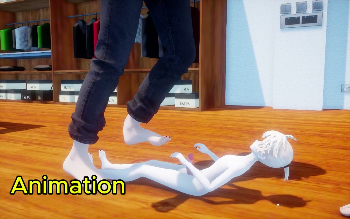 Grace Ashcroft Giantess Foot Trample Domination – RE9 thumbnail