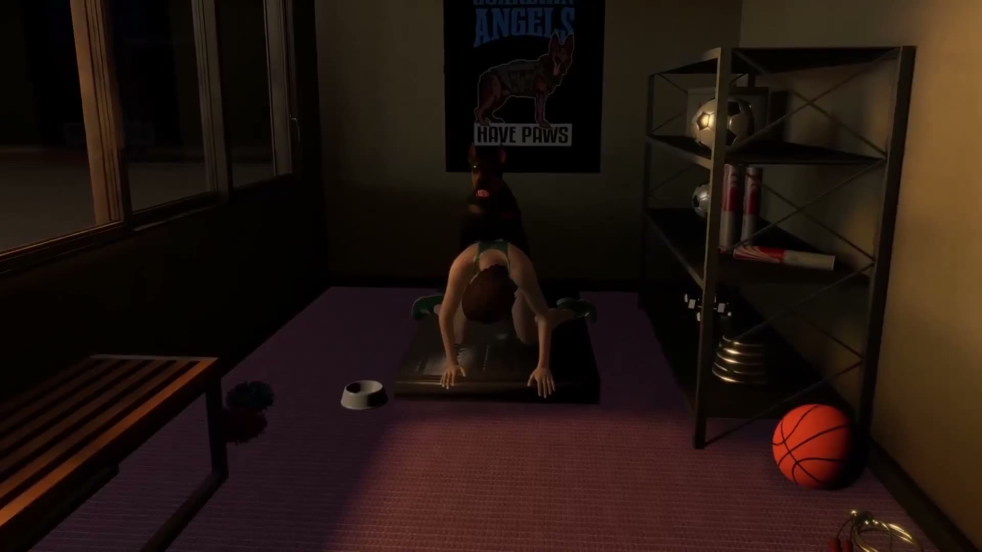 Rebecca Chambers Fucked By Doberman -Resident Evil thumbnail