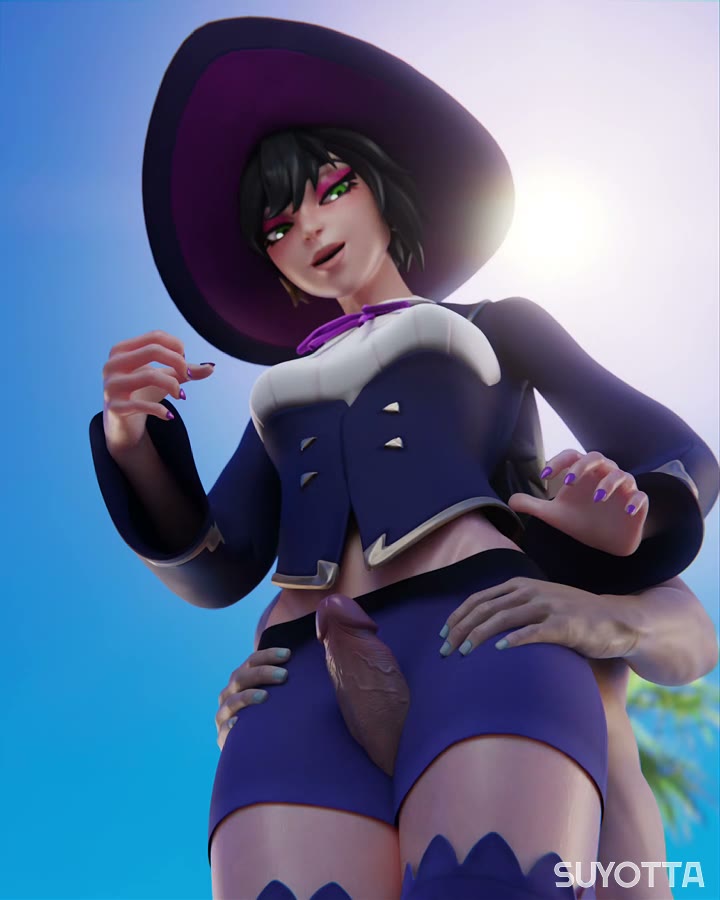 [Fortnite] Helsie Midnight Thighjob POV thumbnail