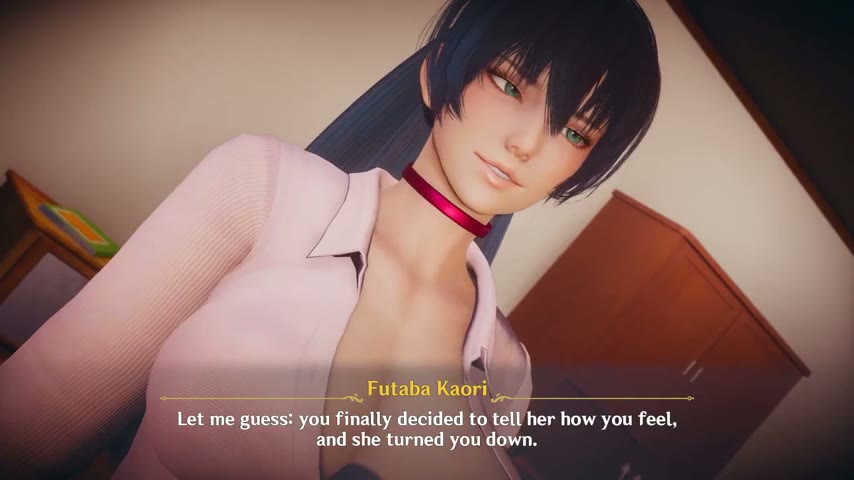 Futanari MILF Femdom Thighjob on Femboy thumbnail