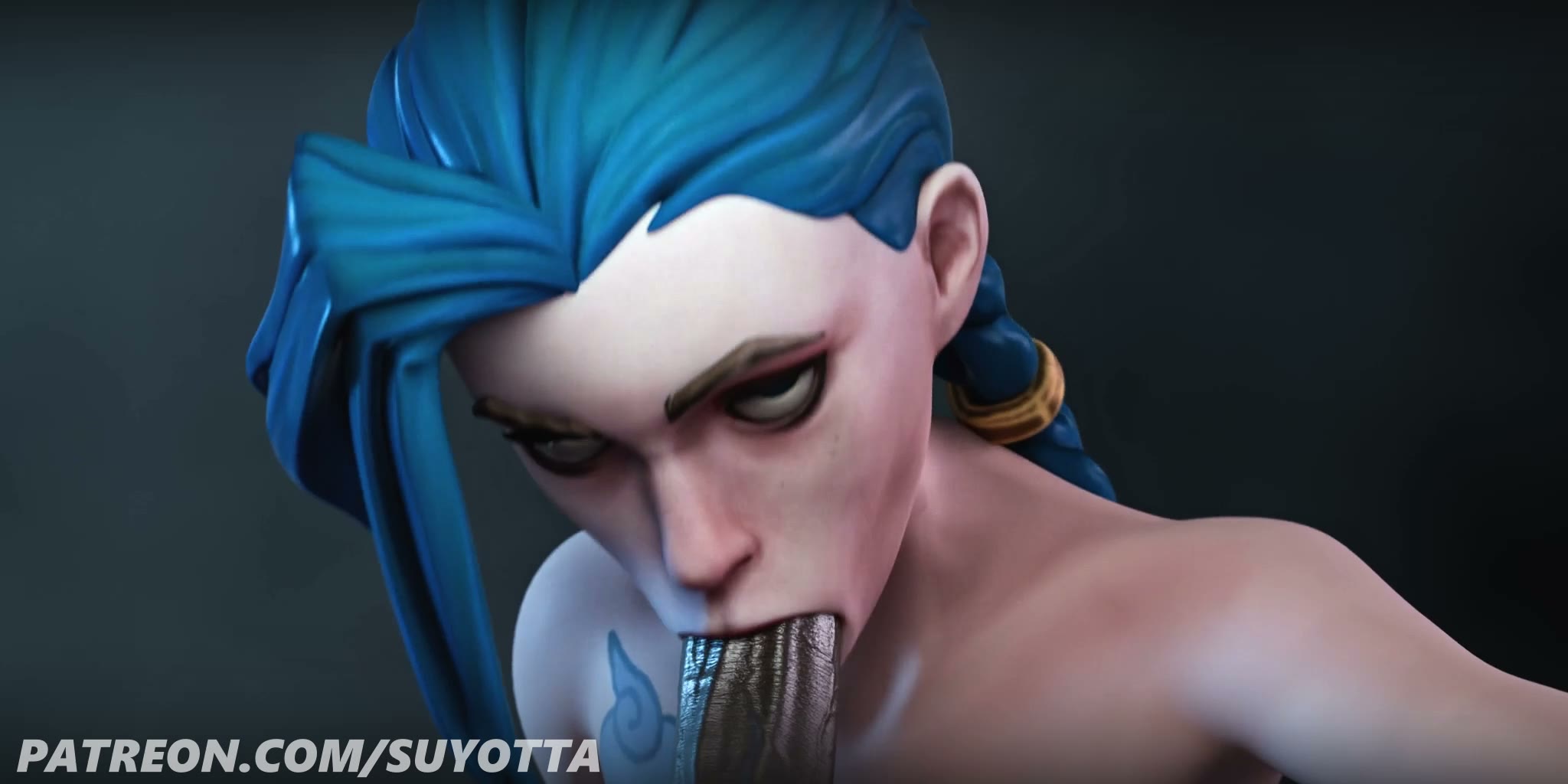 Jinx’s Sloppy Blowjob POV – Arcane thumbnail