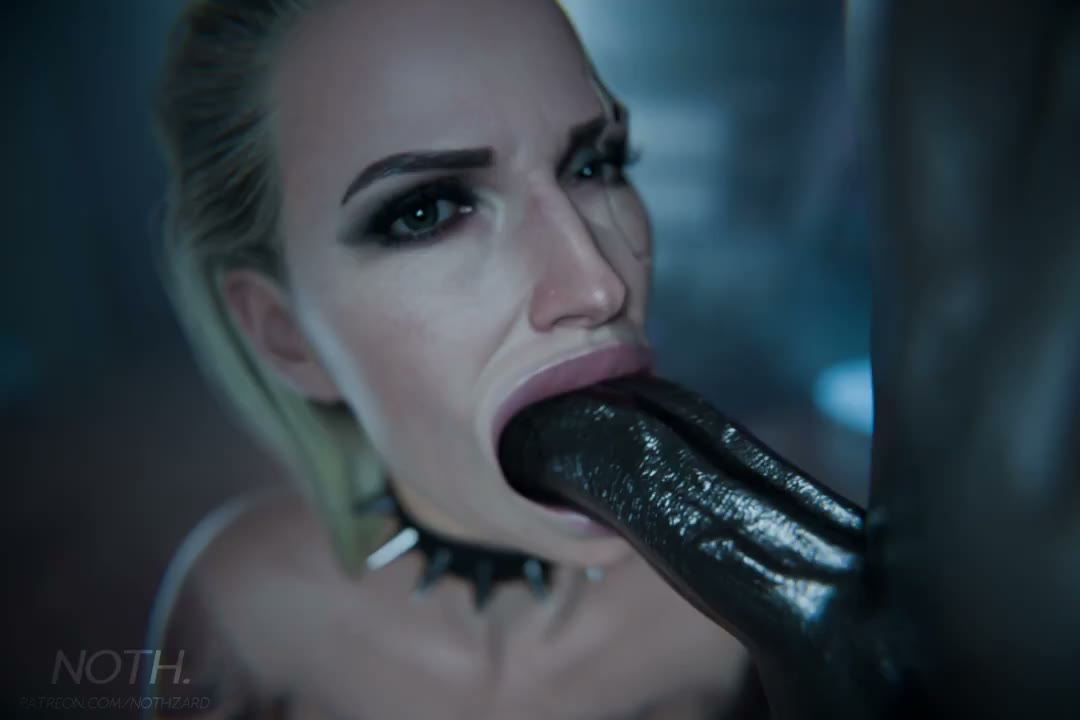 Meredith Stout Deepthroat Blowjob POV – Cyberpunk 2077 thumbnail