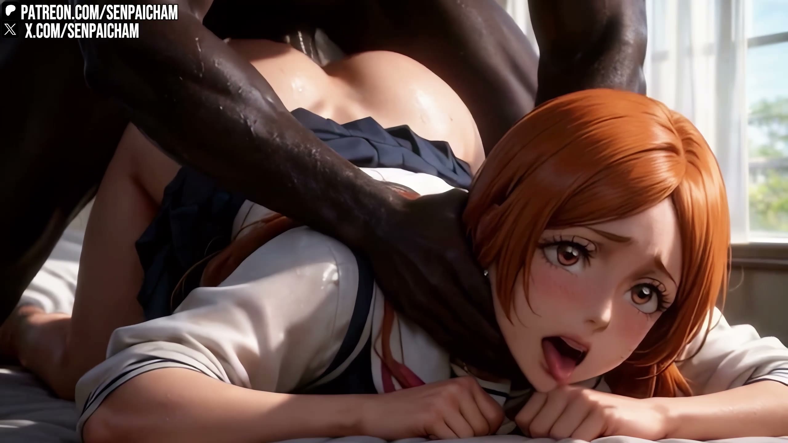 Inoue Orihime Rough Doggy Style Fuck – Bleach thumbnail
