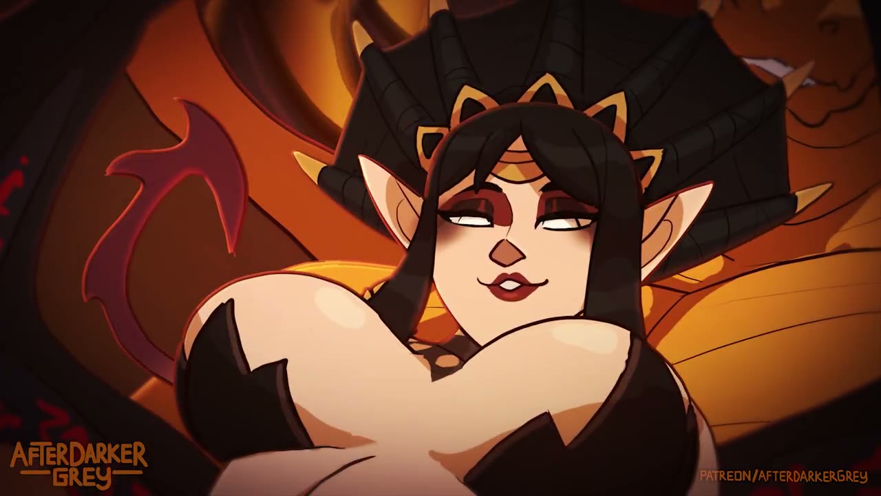 Commander Fucks Nocticula Thighjob POV thumbnail